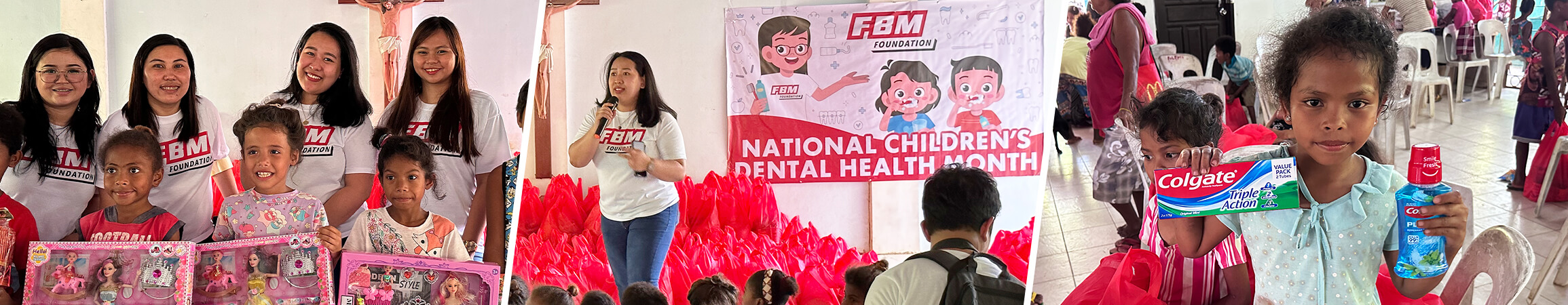 FBM® Foundation promotes Dental Health Month with awareness initiative in Subic