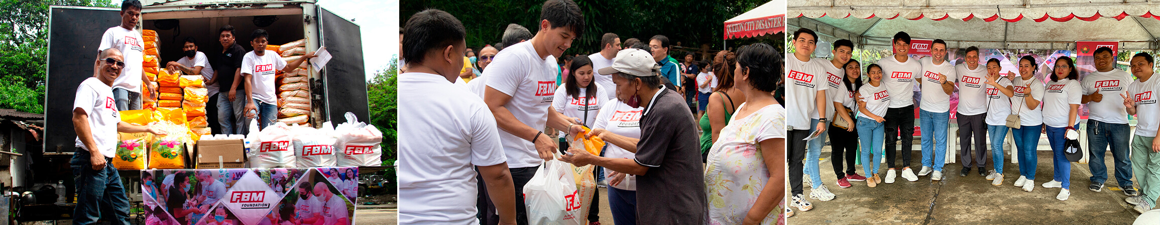 FBM® Foundation helps 350 families  in Quezon City under the Bayanihan para sa Kababayan project 