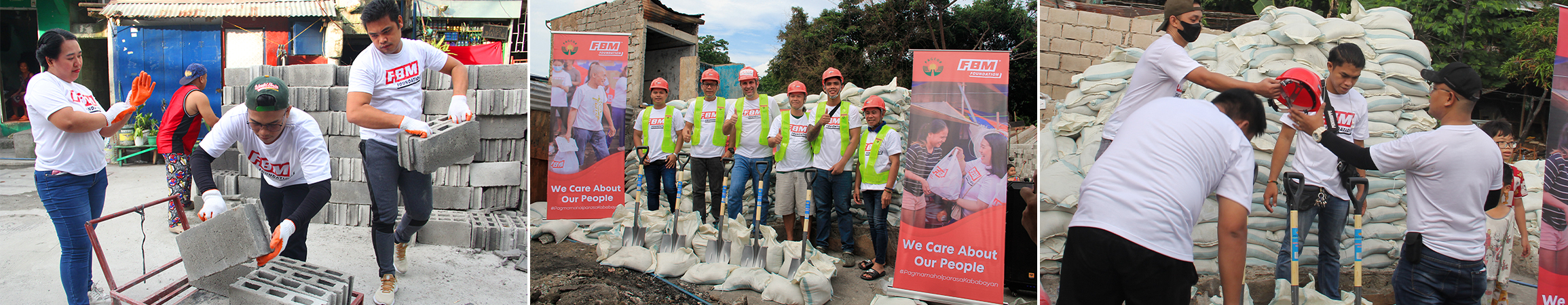 FBM® Foundation supports the construction of new homes for 170 families in Barangay Old Capitol Site