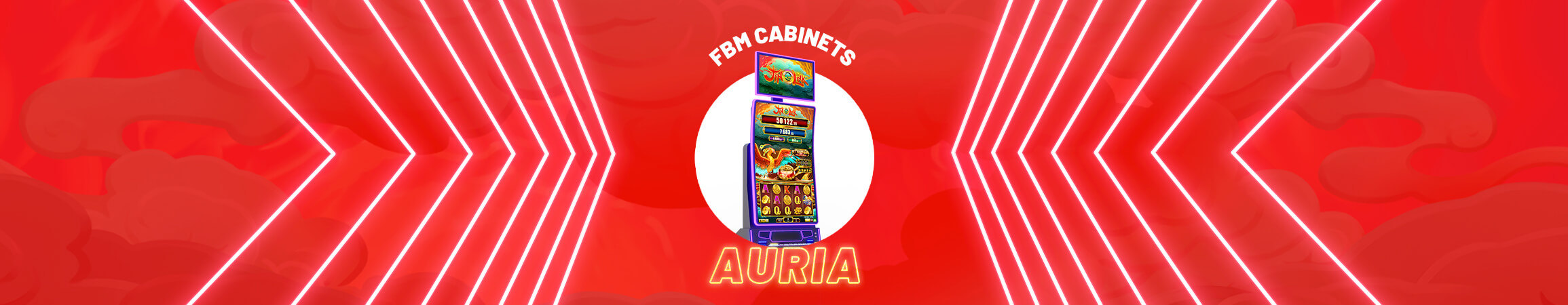 The Ultimate Casino Gaming Cabinet: Auria®️ by FBM®️