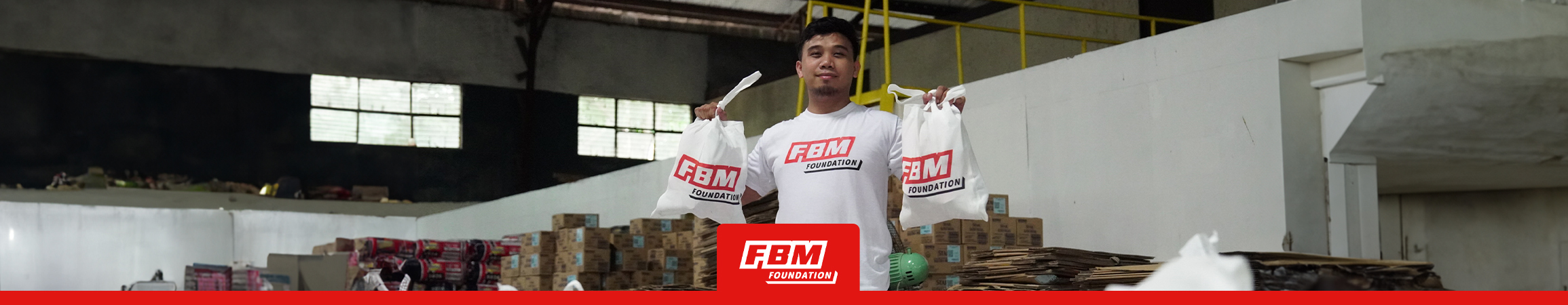 FBM Foundation donates 2,000 relief kits to assist Typhoon Carina victims in the Philippines