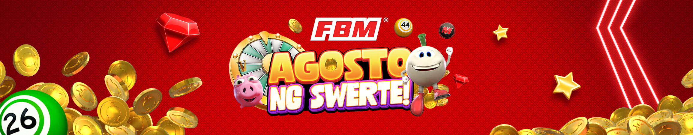 FBM®️ Filipinas: Agosto es sinónimo de nueva promoción para los Campeones jugadores de bingo