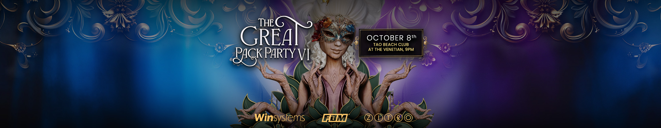 The Great Pack Party is ready to wow G2E Las Vegas with an exclusive Masquerade evening!