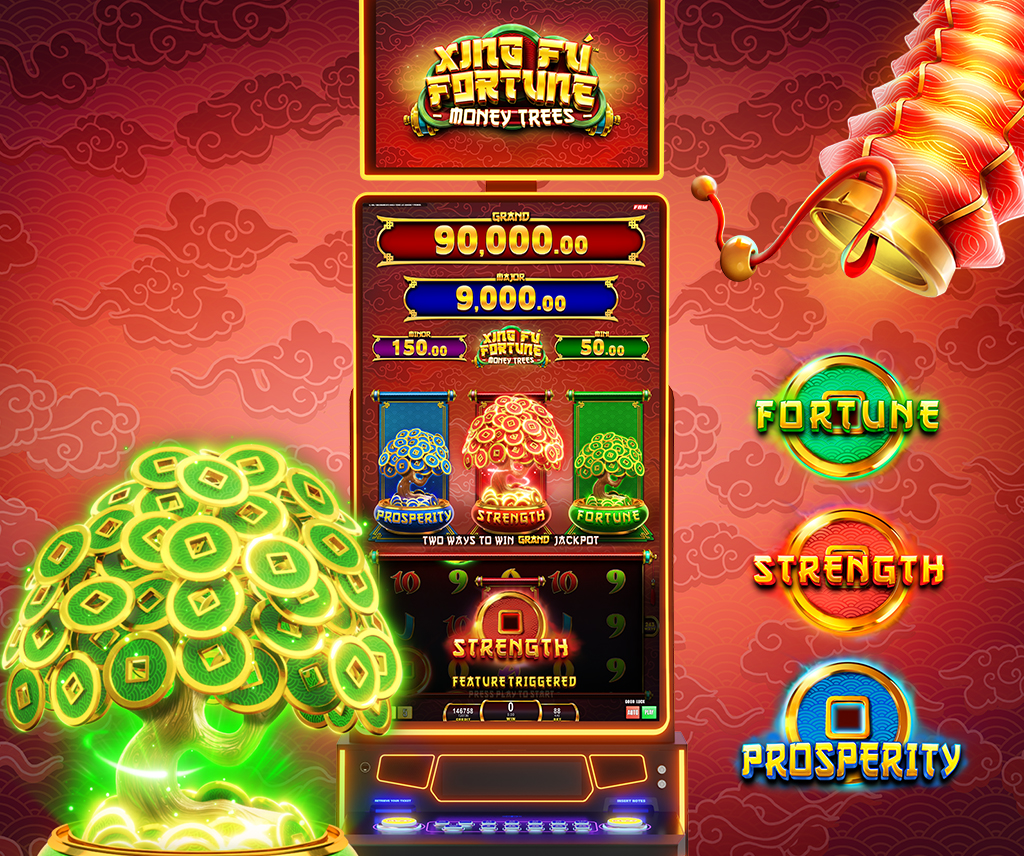 Multi accumulator feature with Prosperity, Strength, and Fortune in Xing Fú