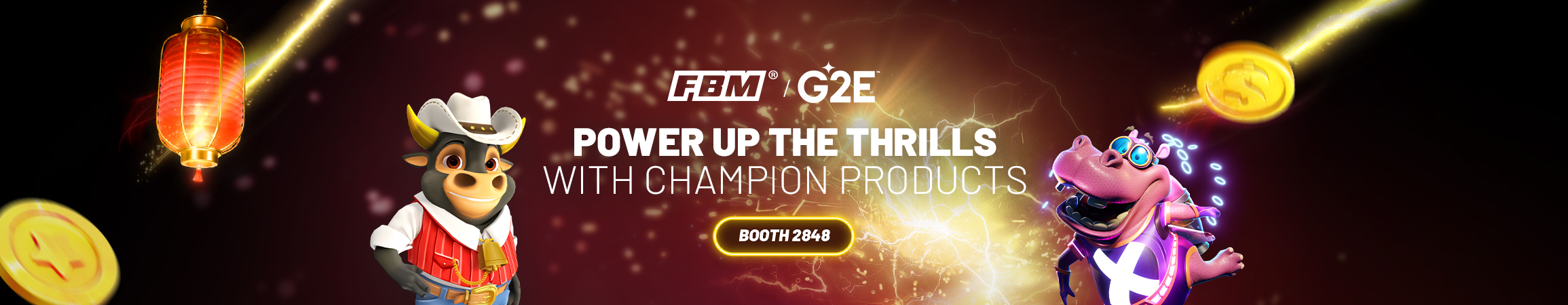 FBM® Powers Up the Thrills at G2E Las Vegas with Multiple Game Debuts and a New Category 