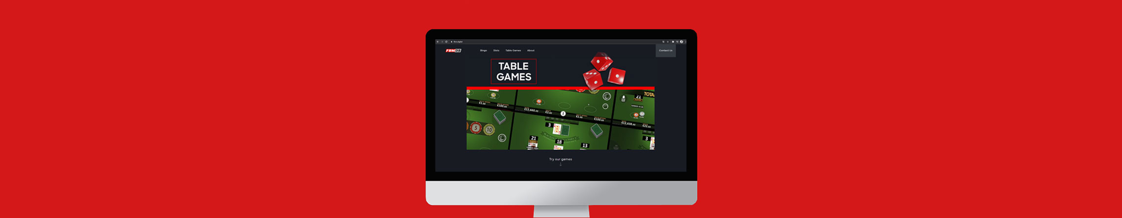 FBM Digital Systems website: a novelty with 20 online casino games to try!