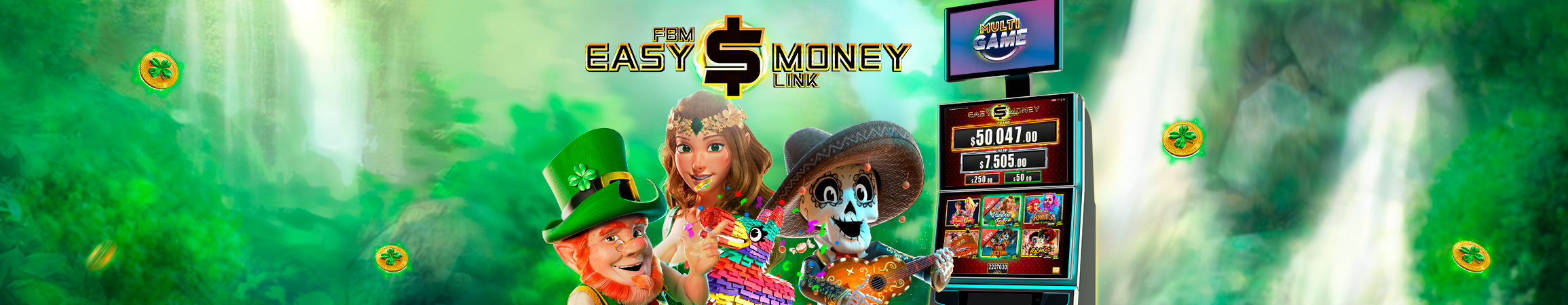 FBM Easy$Money Link brings two new games to slots’  fans in Mexico